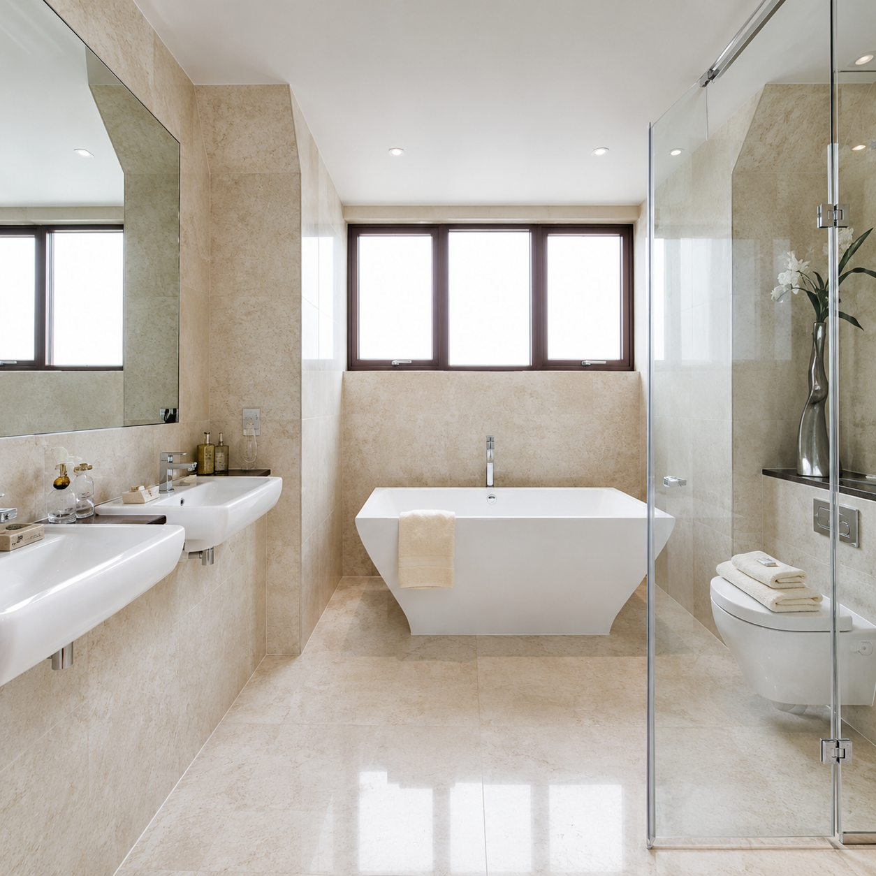 Luxury Bathroom Finish