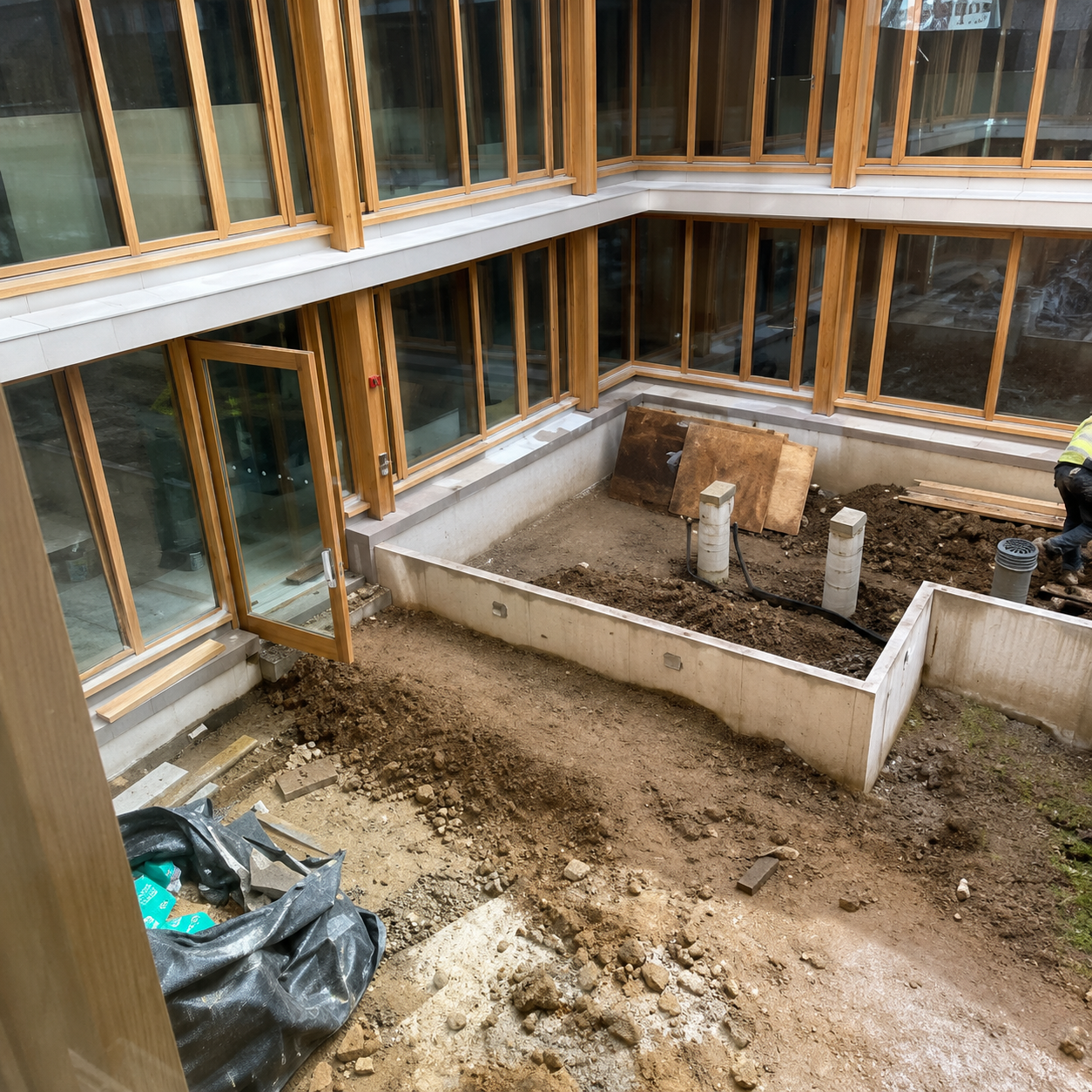 Courtyard Groundworks